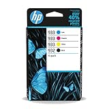 HP 932/933 4-pack Black/Cyan/Magenta/Yellow Original Ink Cartridges