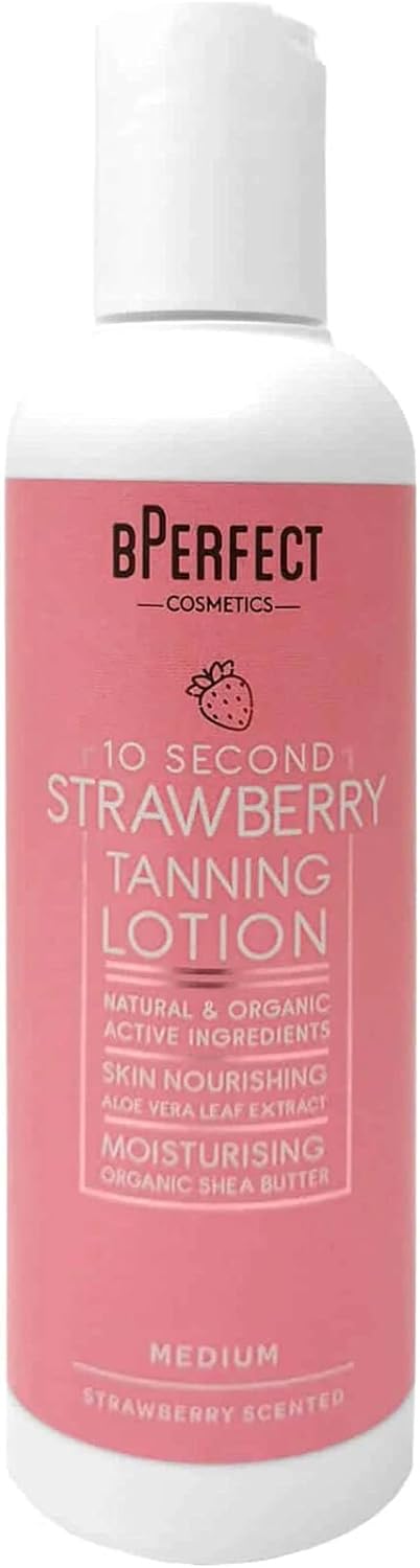 bPerfect 10 SECOND STRAWBERRY TANNING LOTION – MEDIUM