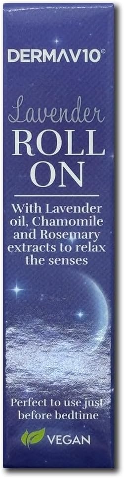 Derma V10 Lavender Oil Roll On 10ml