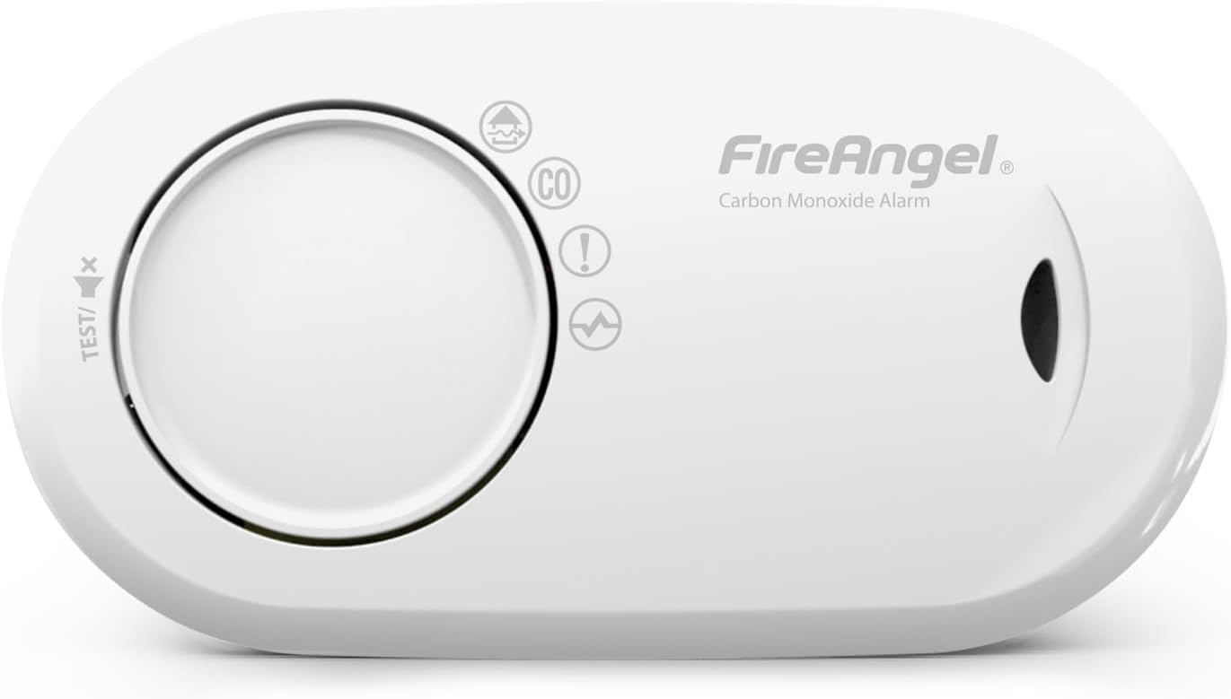 FireAngel Carbon Monoxide Detector 10-Year Life Sealed Battery