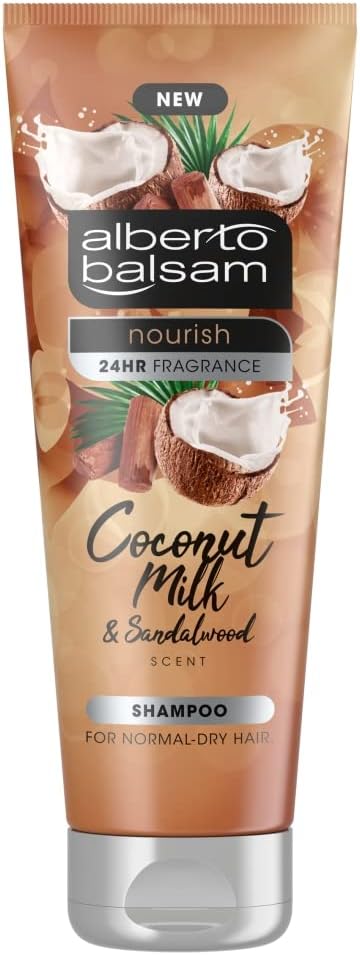Alberto Balsam Nourishing Shampoo Coconut Milk & Sandalwood Scent 250ml