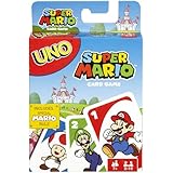 UNO Super Mario Card Game Animated Character Themed Collector Deck 112 Cards