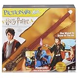 PICTIONARY AIR HARRY POTTER Family Drawing Game, Wand Pen
