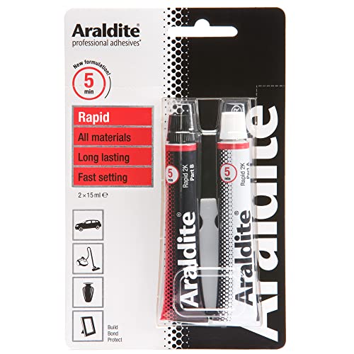 Araldite® Rapid 15ml x 2 Tubes Epoxy, Colour May Vary