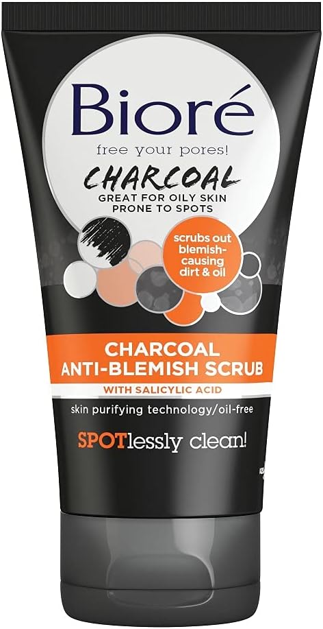 Biore Charcoal Oil Control Scrub, 127 g