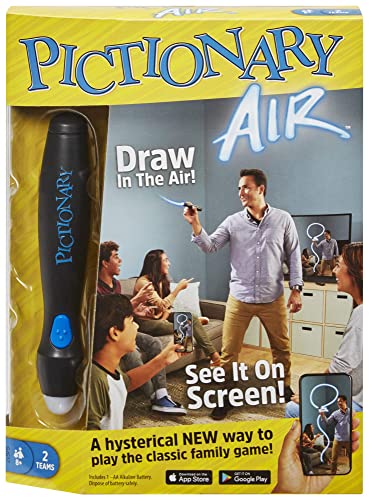 Mattel Games Pictionary Air, Family Board Game for Kids and Adults