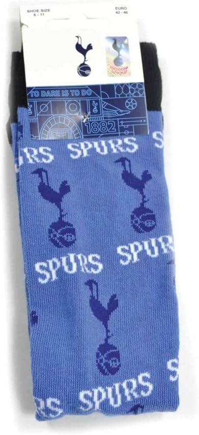 Spurs Tottenahm All Over Print ADULT Socks UK 8 - 11