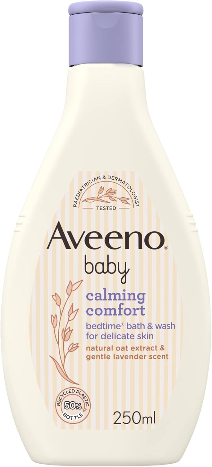 Aveeno Baby Calming Comfort Bedtime Bath and Wash