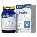 Efamol Efalex Brain Formula | 120 Omega 3 Fish Oil Capsules with Evening Primrose Oil | Fish Oil Omega 3 Brain Supplement | Help Support Brain Function, Normal Vision & Heart Health | 60 Day Supply
