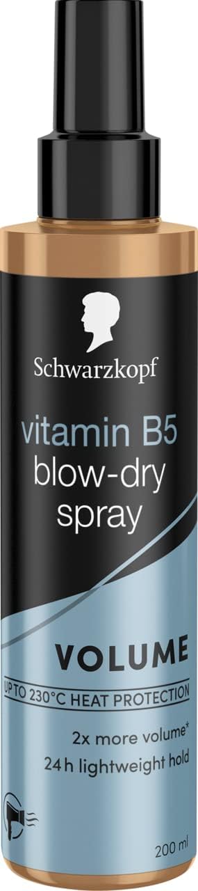 Schwarzkopf Styling Vitamin B5 Blow-Dry Hair Spray 200ml