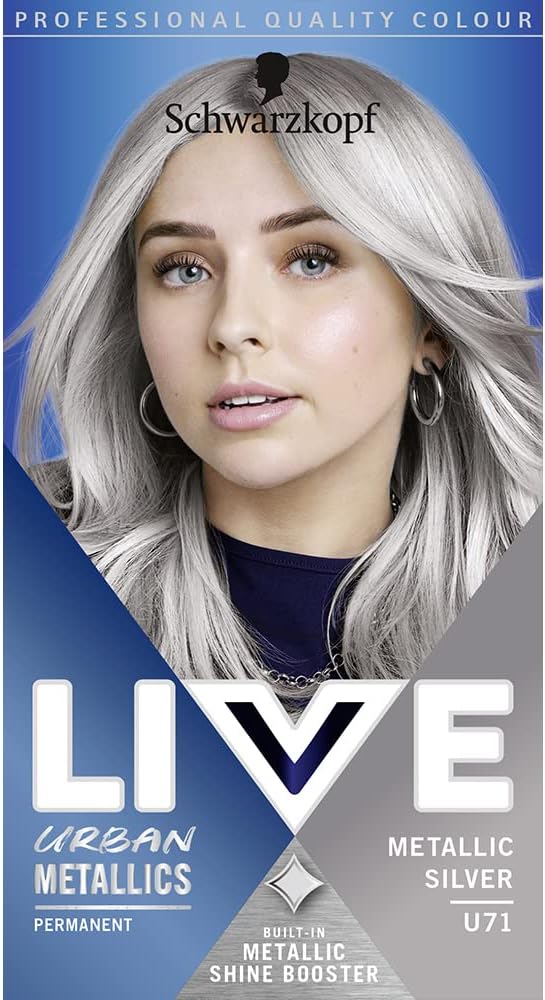 Schwarzkopf LIVE Urban Metallics Silver