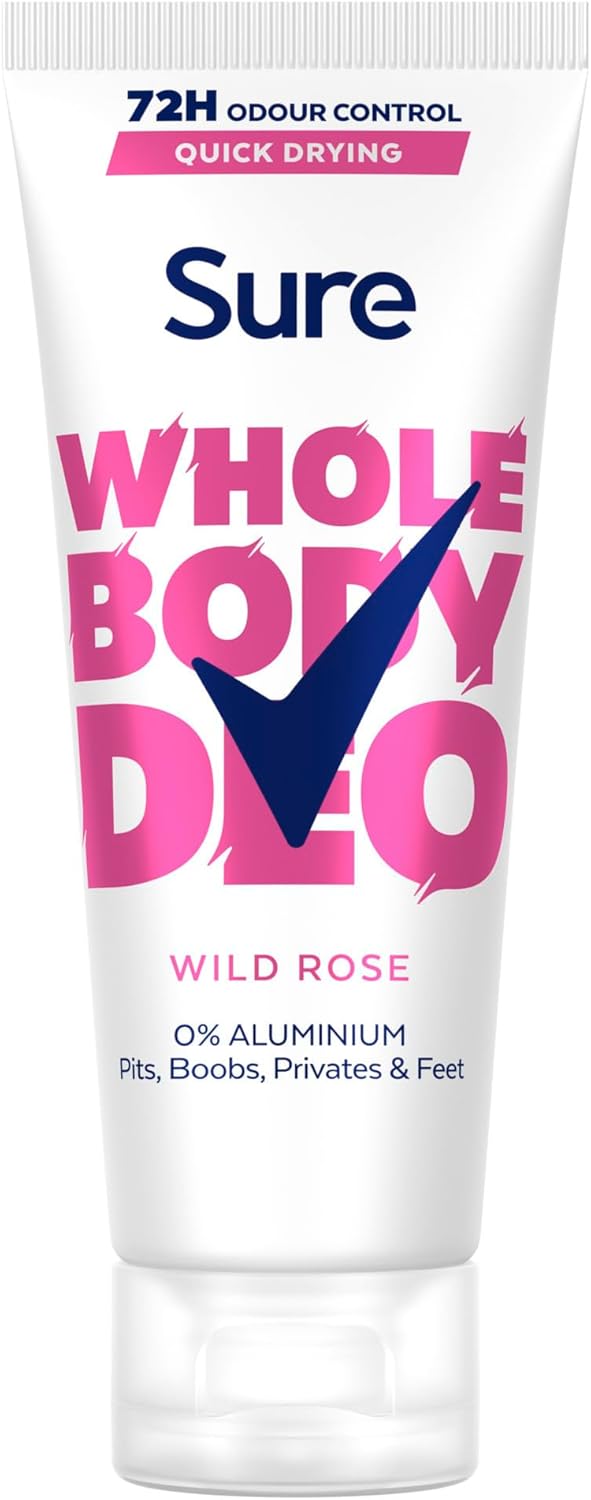 Sure Women Wild Rose Whole Body All Over Body Deodorant 75ML