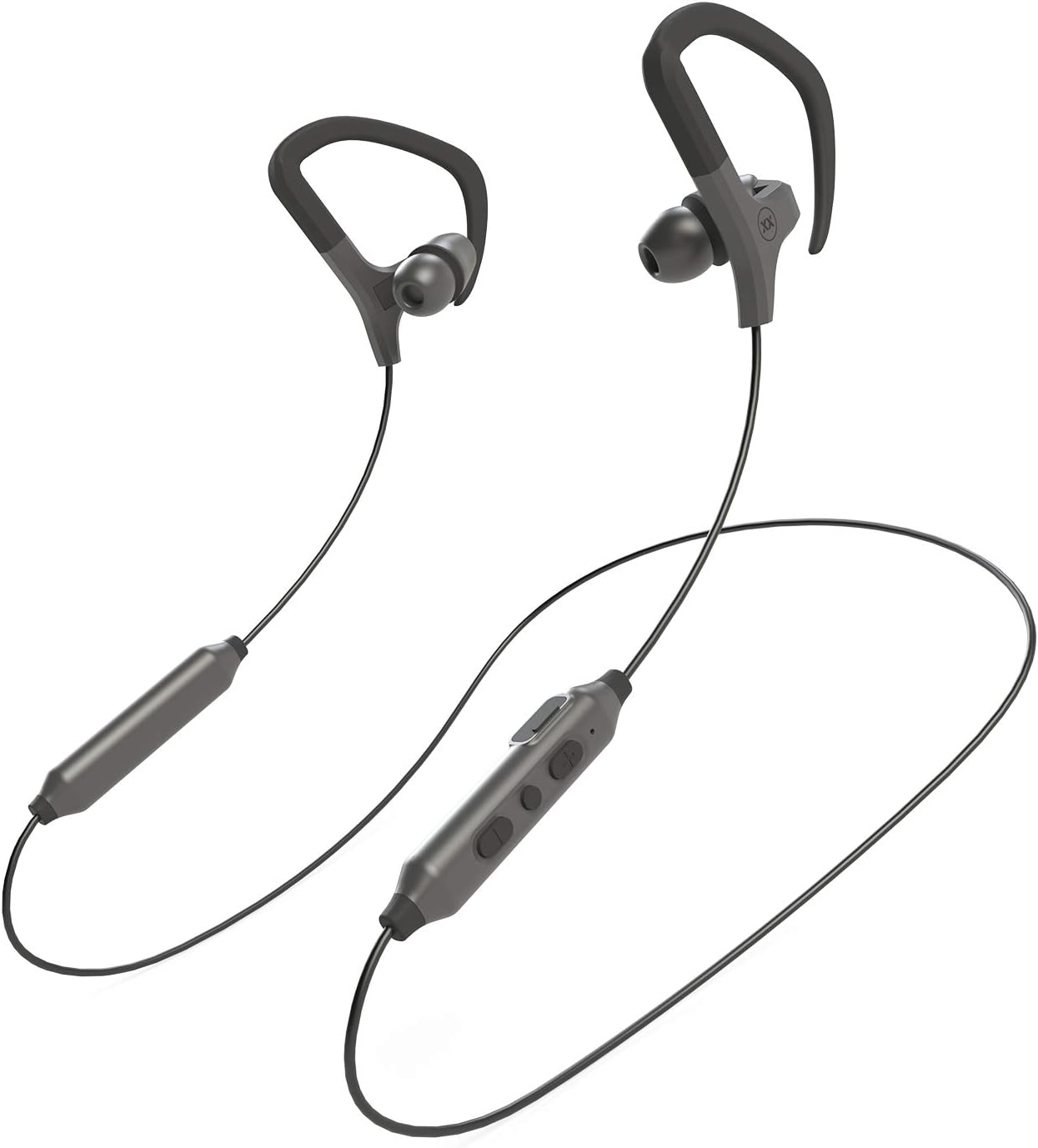Mixx Audio - Cardio Air 5 Wireless Bluetooth Sport Earphones - 5 Hours Wireless Play - Black