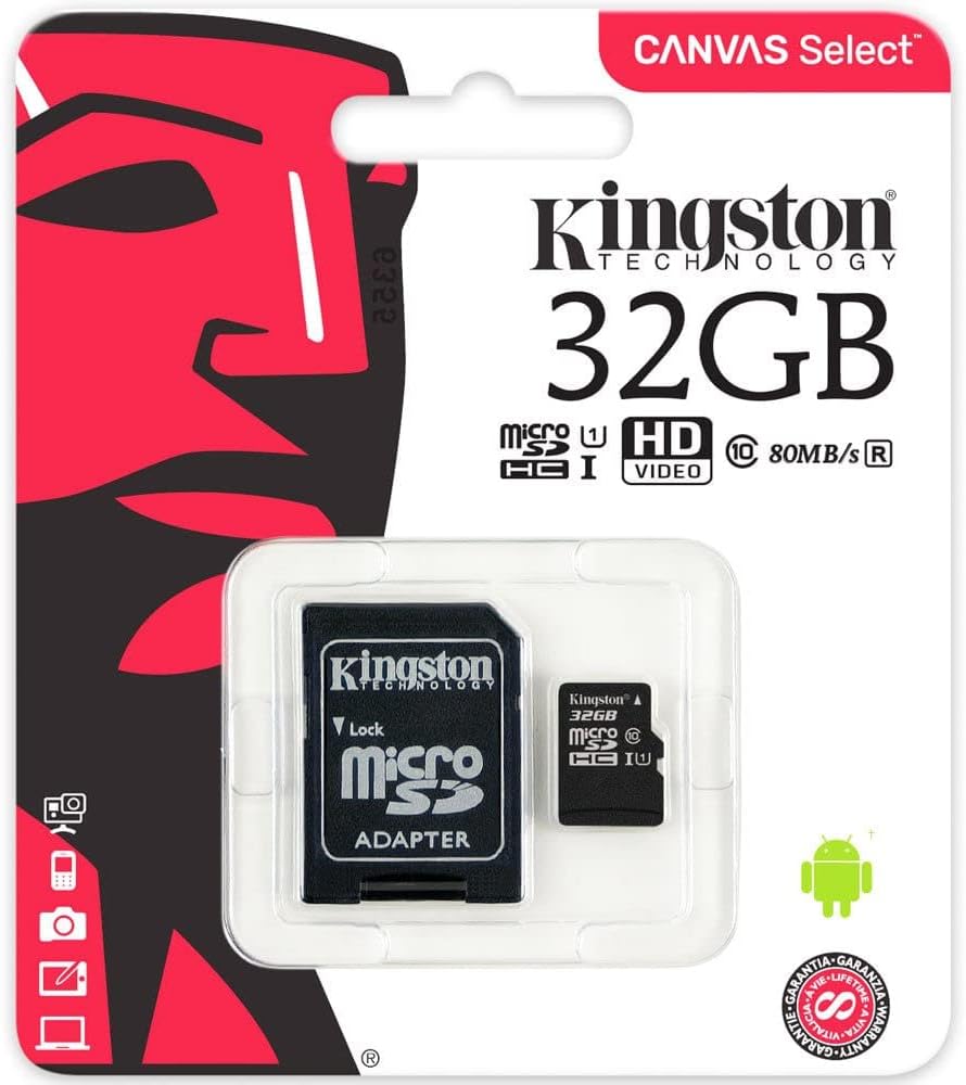 Kingston Canvas Select 32GB MicroSD