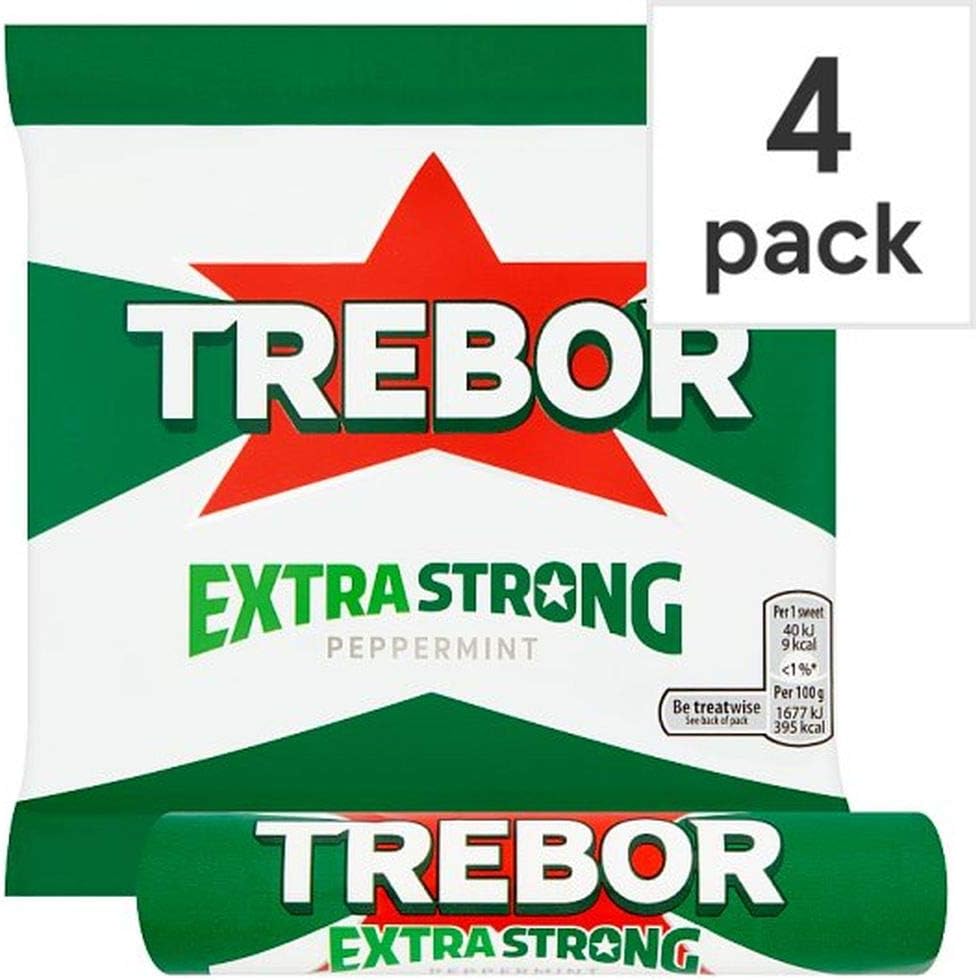 Trebor Extra Strong Mints Pack of 4