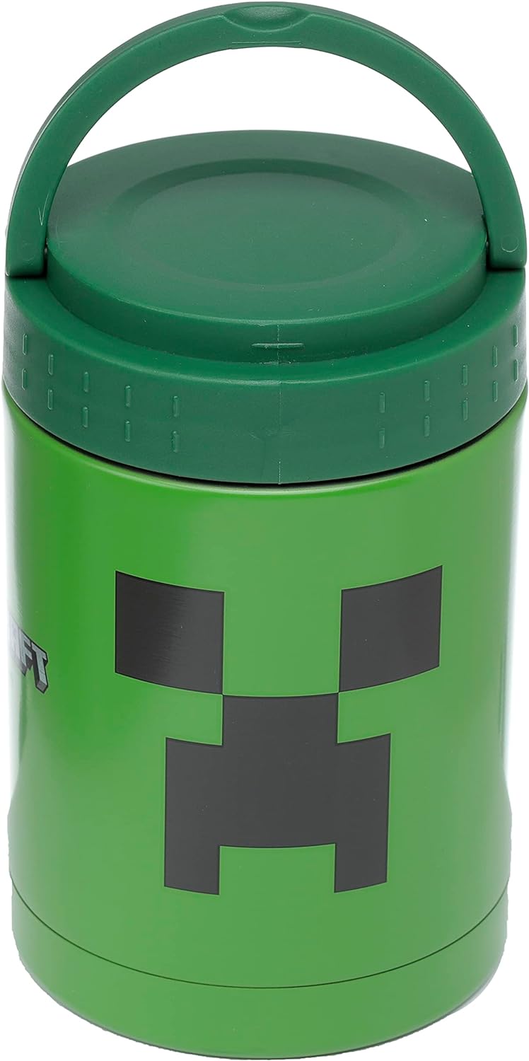 Minecraft Creeper Insulated Snack Pot 500ml