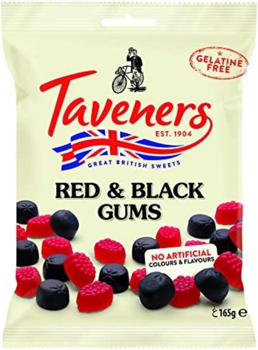 Taveners Red & Black Gums 165g