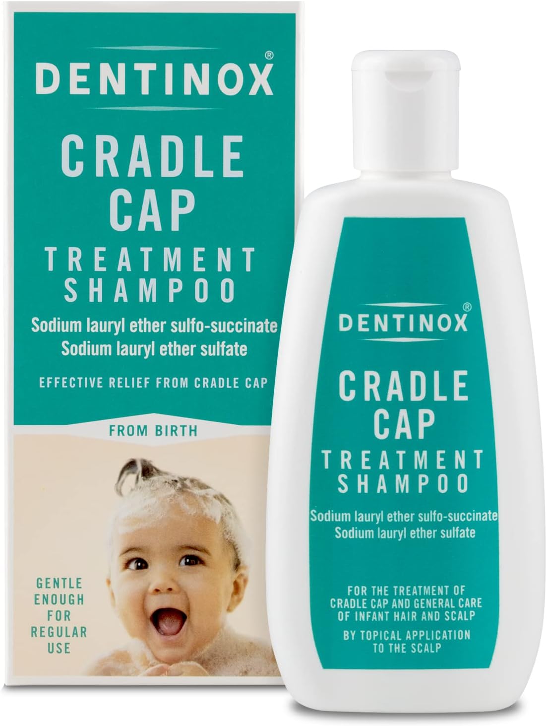 Dentinox Cradle Cap Treatment Shampoo for Babies
