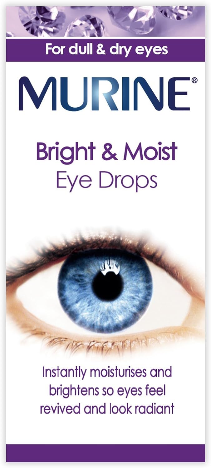 Murine Bright & Moist Eye Drops 15ML