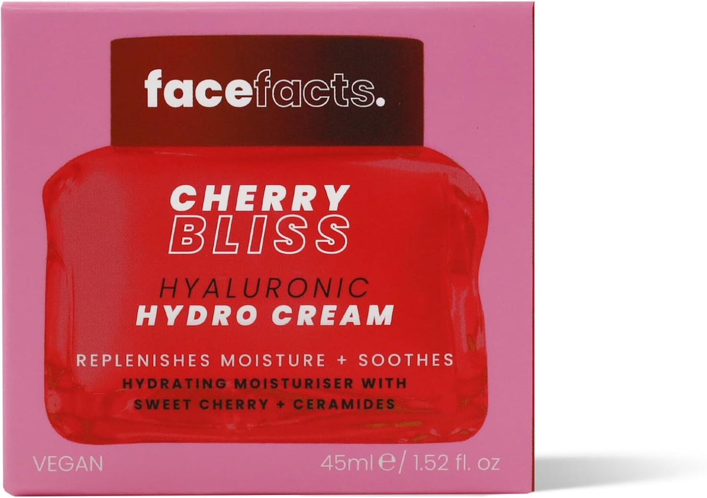 Face Facts Cherry Bliss Hyaluronic Hydro Cream 45ml