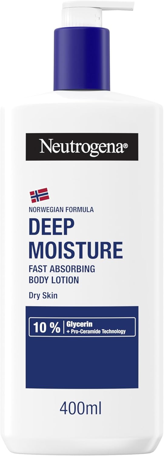 Neutrogena Norwegian Formula Deep Moisture Fast-Absorbing Body Lotion 400ml