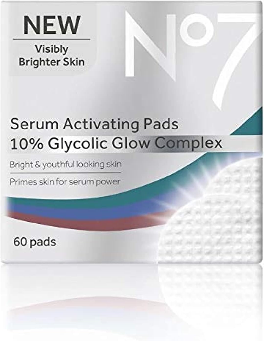 No 7 Serum Activating Pads 10% Glycolic Glow Complex