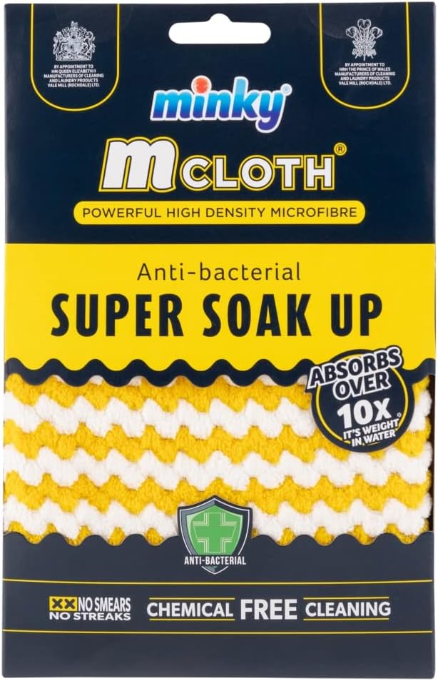 Minky M Cloth Anti-Bacterial Super Soak Up