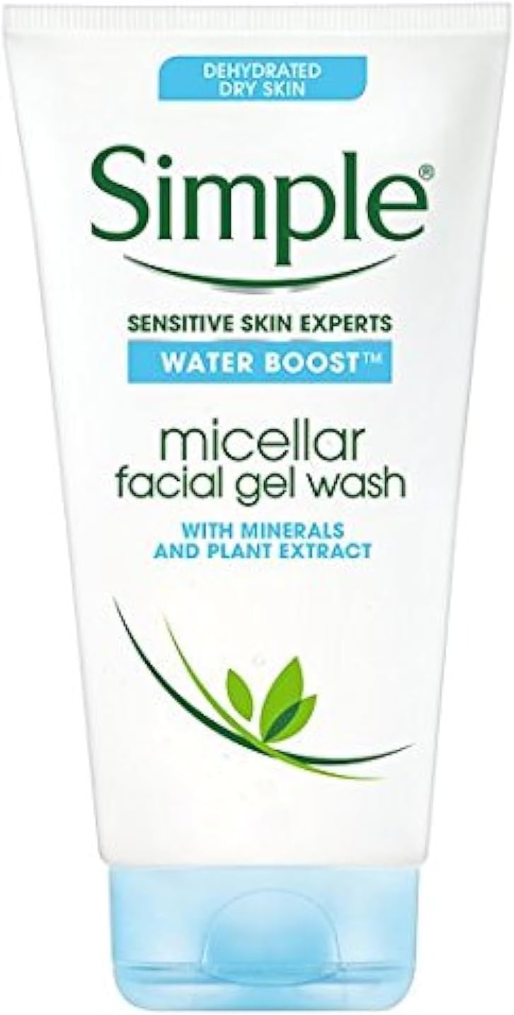Simple Water Boost Micellar Facial Gel Wash 148ml