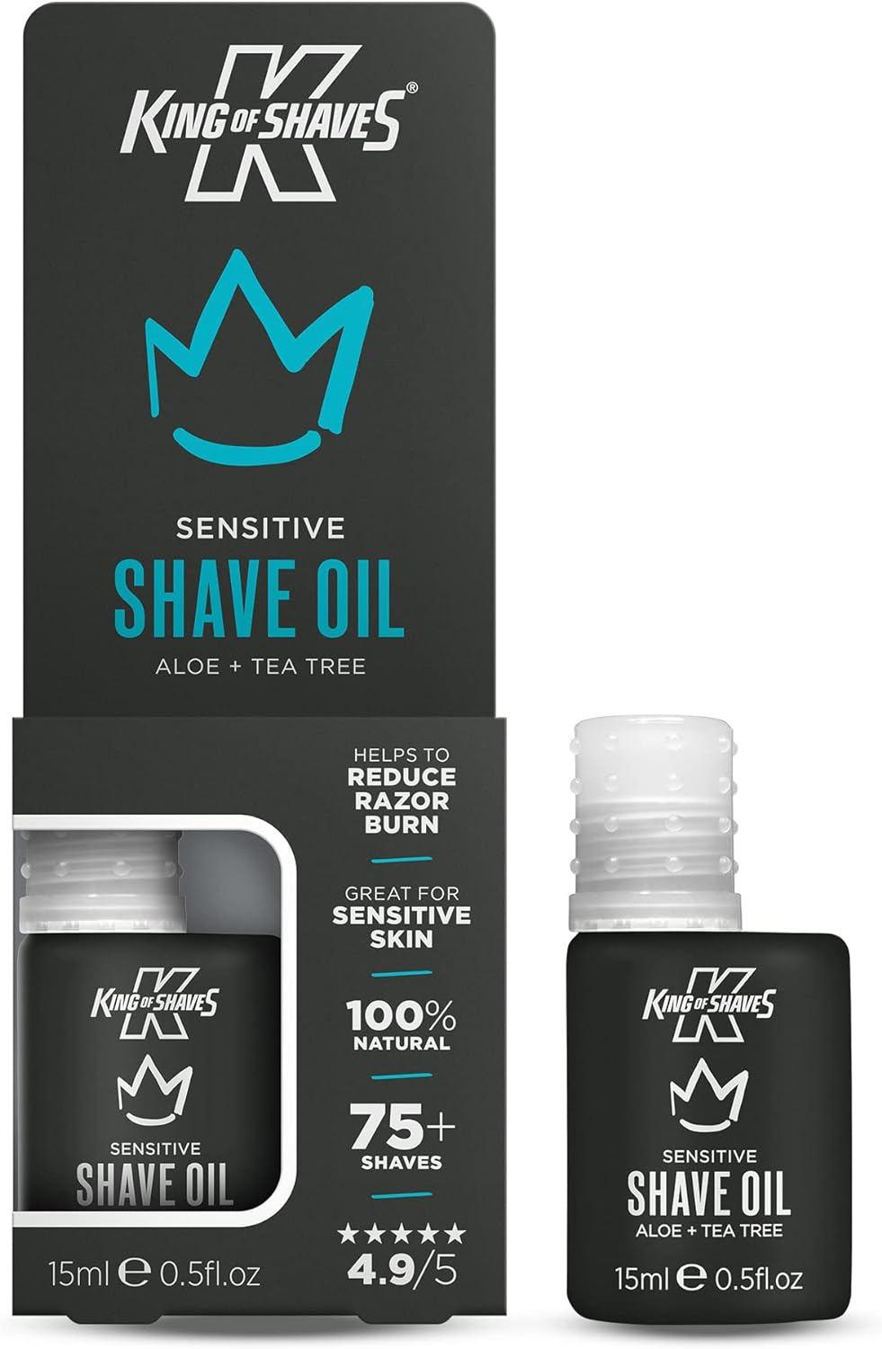 King Of Shaves Sensitive Shaving Oil For Men 15ml