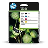 HP 364 CMYK Ink Cartridge Combo 4-Pack Standard Capacity