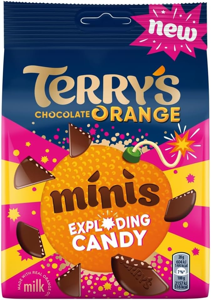 Terry's Chocolate Orange Minis Exploding Candy 105g