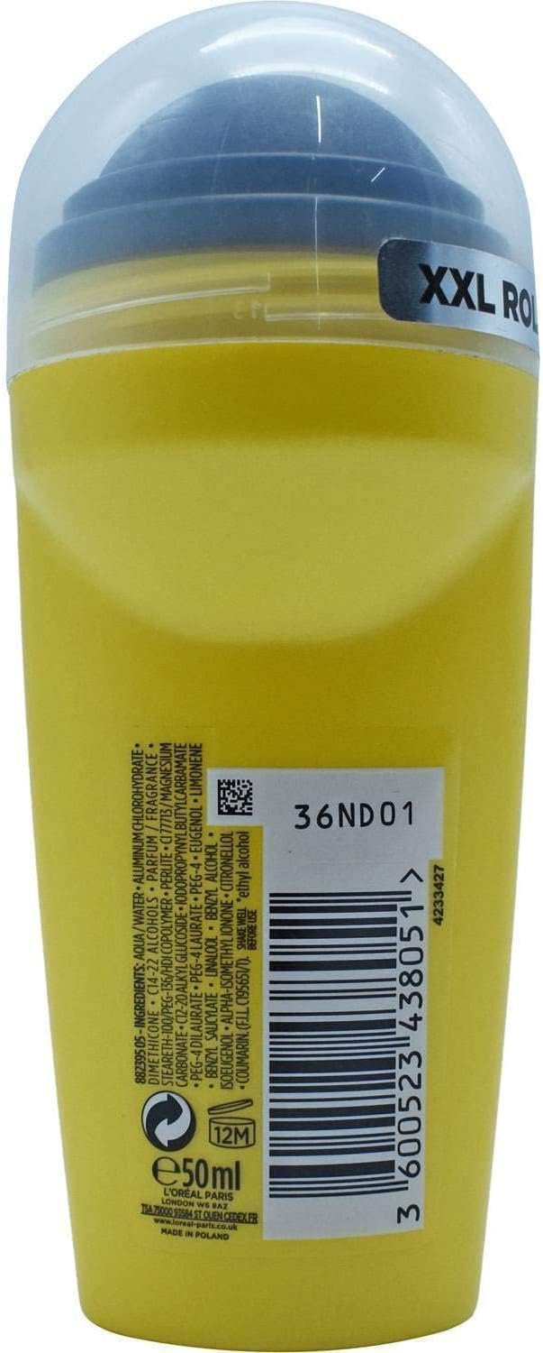 L'Oreal Men Expert Invincible Sport Anti Perspirant 96h Roll On 50ml