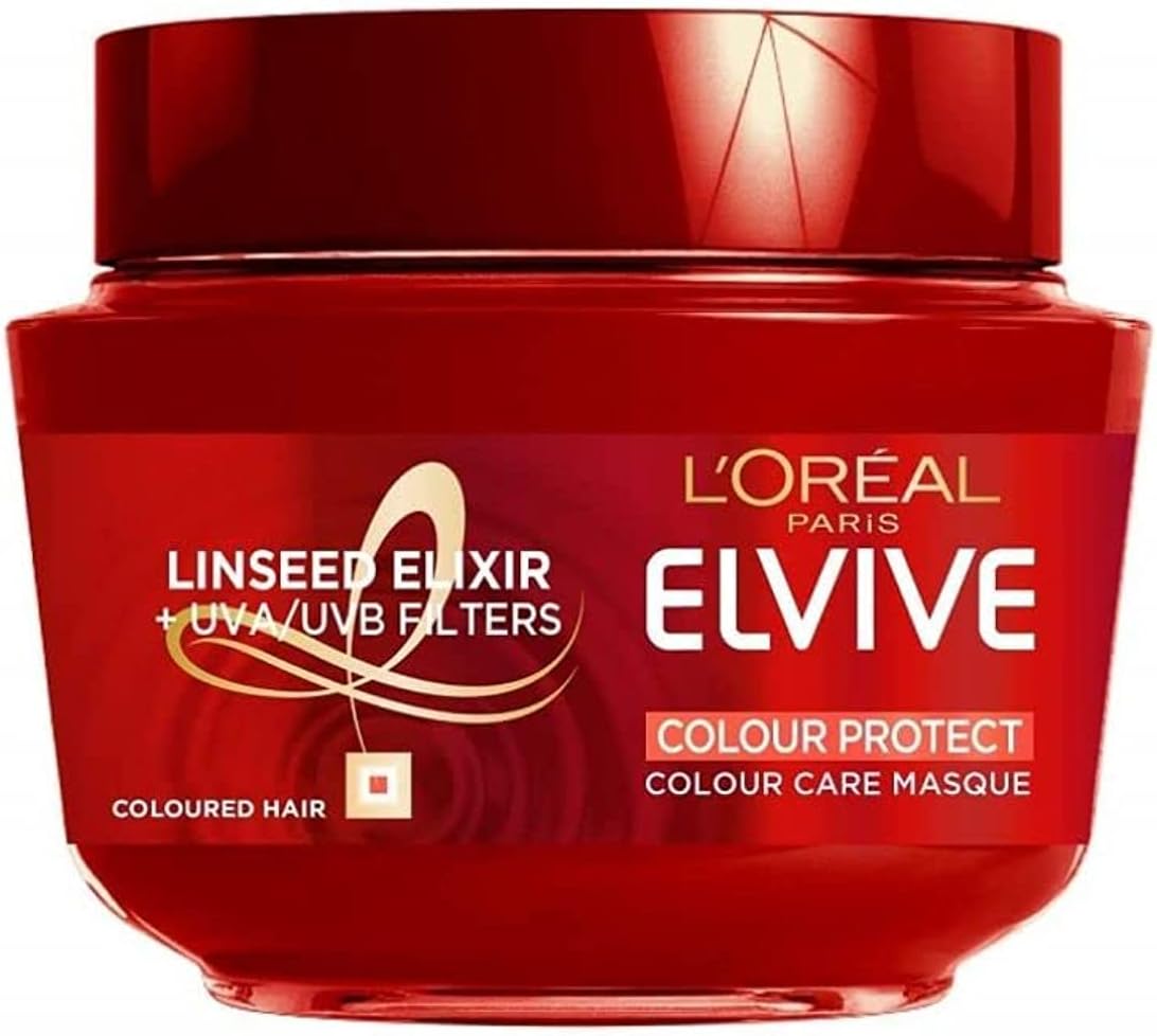 L'Oreal Paris Elvive Colour Protect Hair Mask for Coloured Hair 300ml