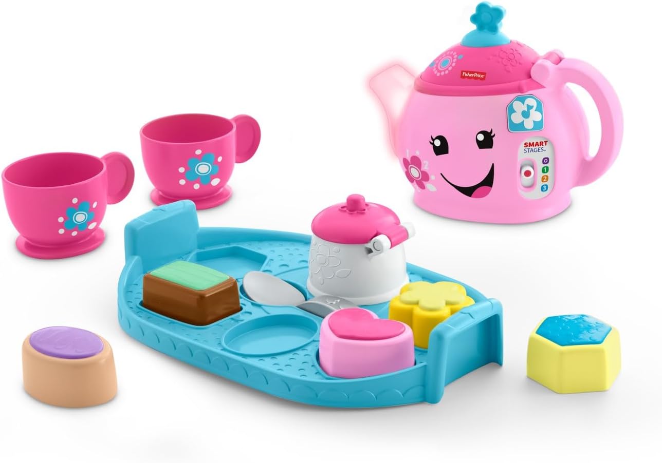 Fisher-Price Laugh & Learn Sweet Manners Tea Set for Toddlers