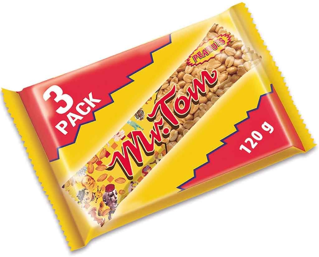 Mr.Tom Peanut Bar 3 Pack 120g Vegan