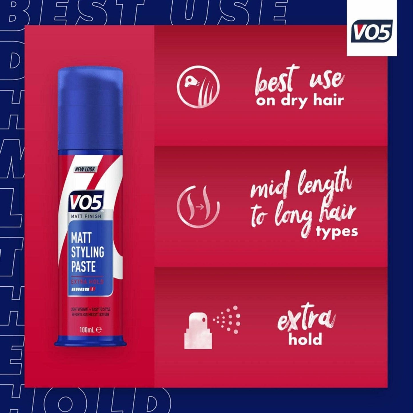 VO5 Extreme Style Matt Paste 100 ml