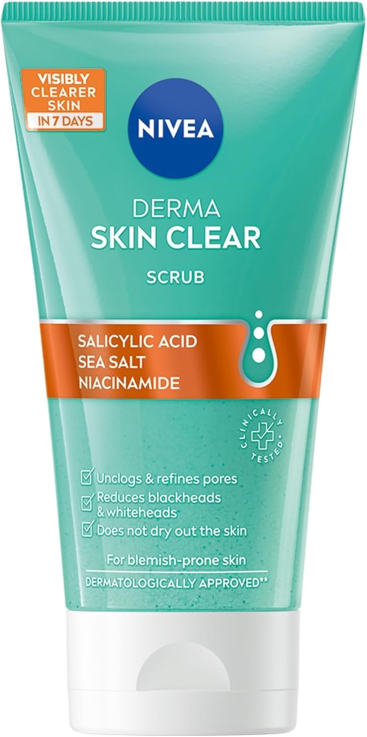 NIVEA Derma Skin Clear Scrub (150ml)
