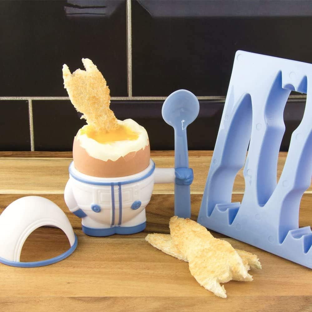 Paladone Eggstronaut Egg Cup and Toast Cutter