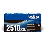 Brother TN-2510XXL Toner Cartridge, Black, Single Pack, Super High Yield, Includes 1 x Toner Cartridge, Genuine Supplies