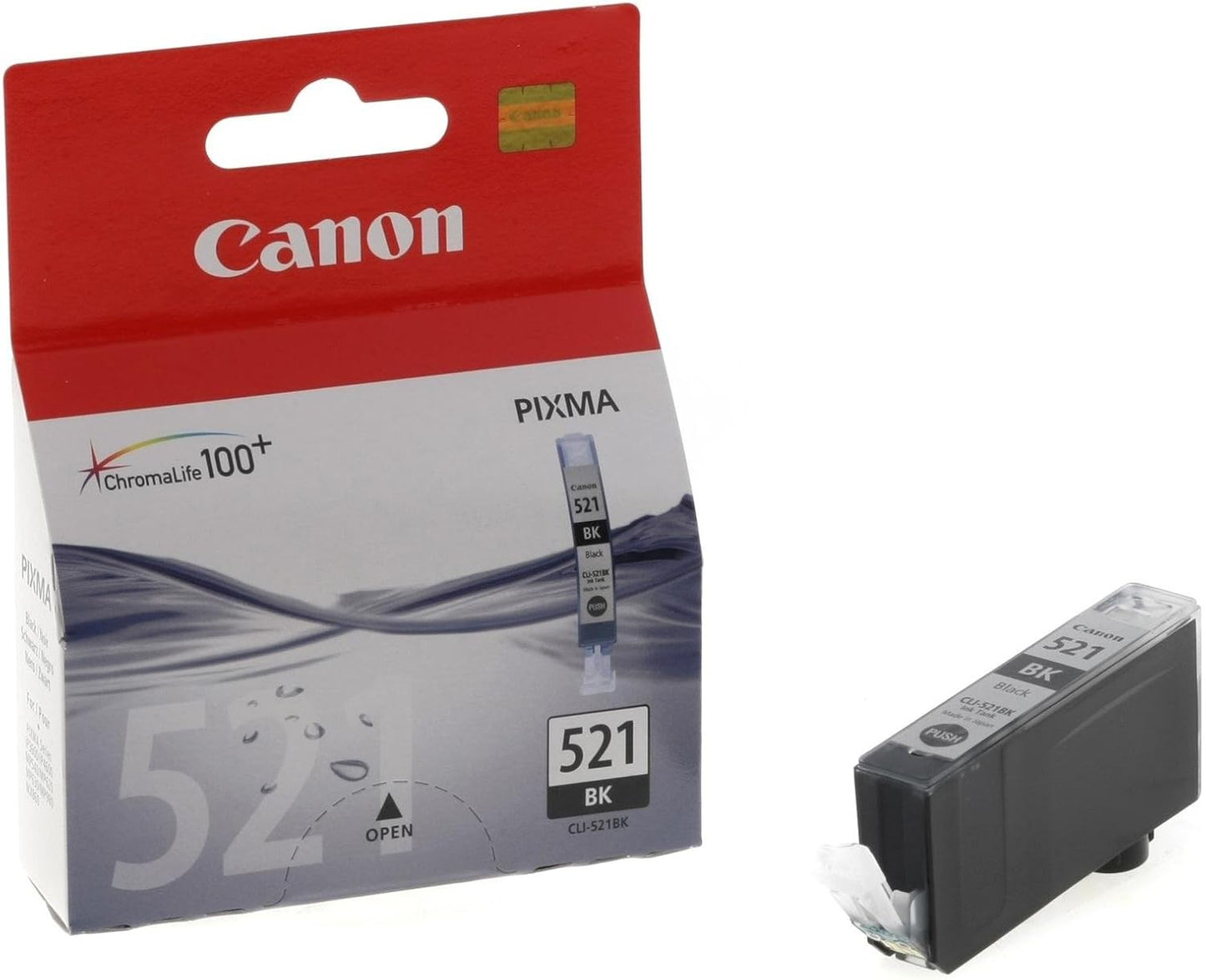 Canon CLI 521BK - Ink tank - 1 x photo black