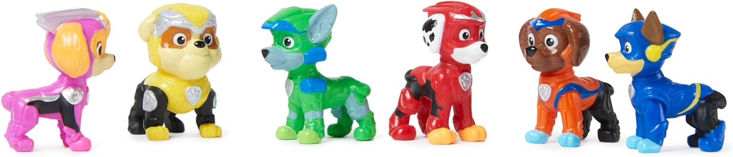 PAW PATROL 6067087 Movie, Squad, Mighty Pups Chase, Collectible Figures - Chosen at Random