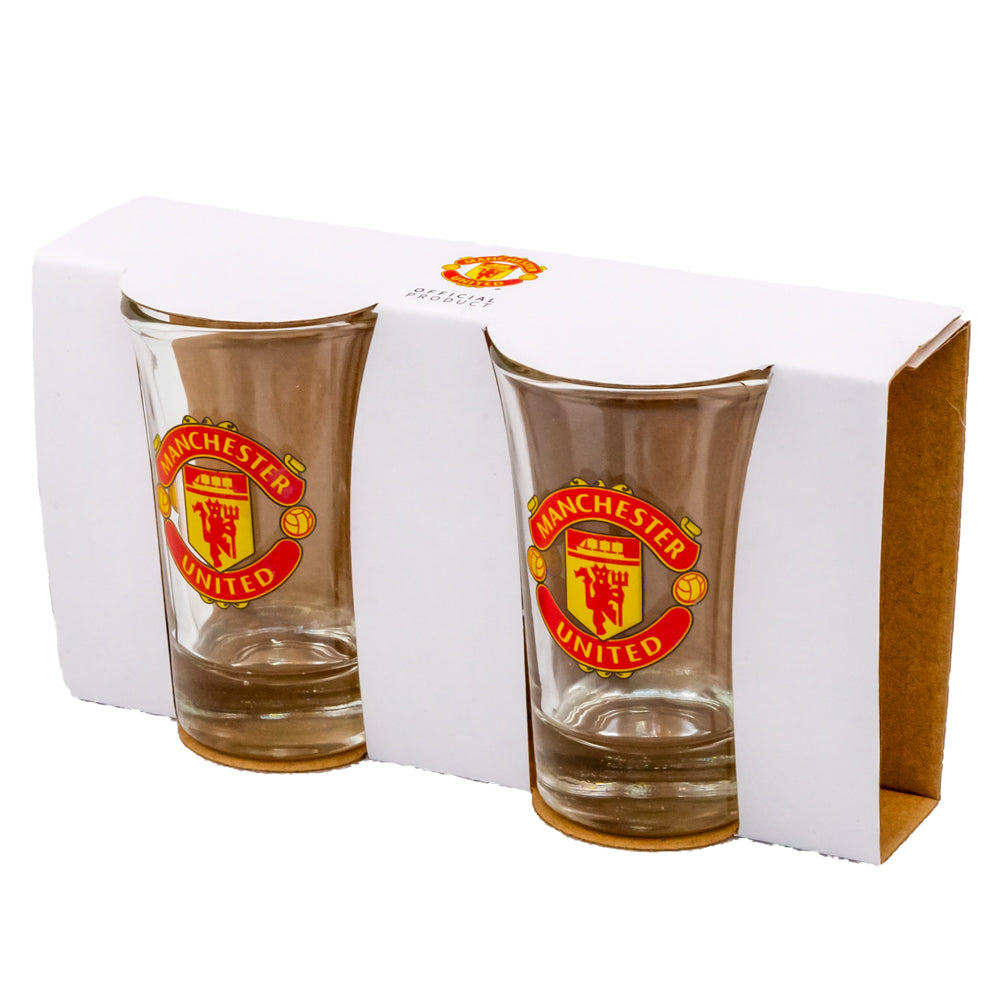 Tottenham Hotspur F.C. 2-Pack Shot Glass Set - Officially Licensed Spurs Fan Gear