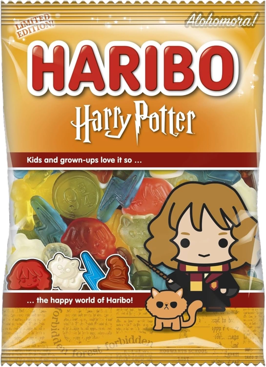Haribo Harry Potter Hermione Special Limited Edition 175g - Fruit Gummy Mix
