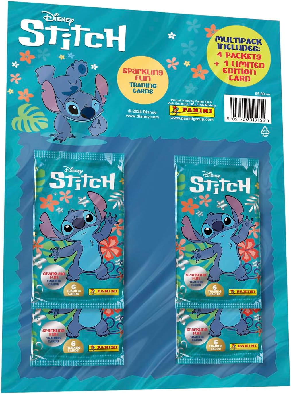 Stitch Trading Card Collection - Multipack