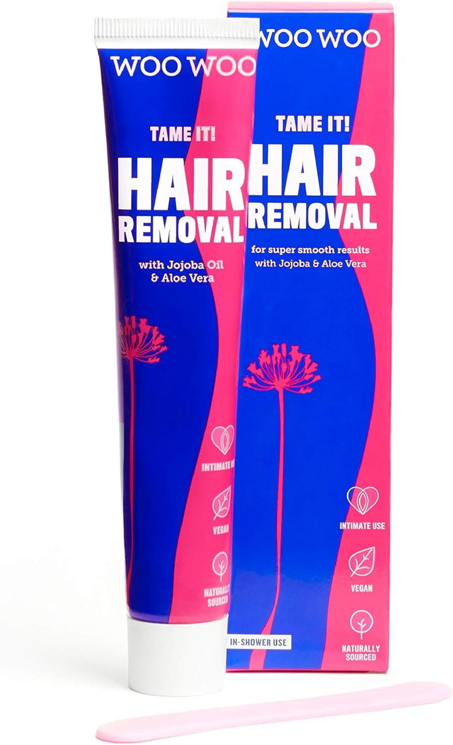 WooWoo Tame It! Natural Intimate Hair Removal Cream