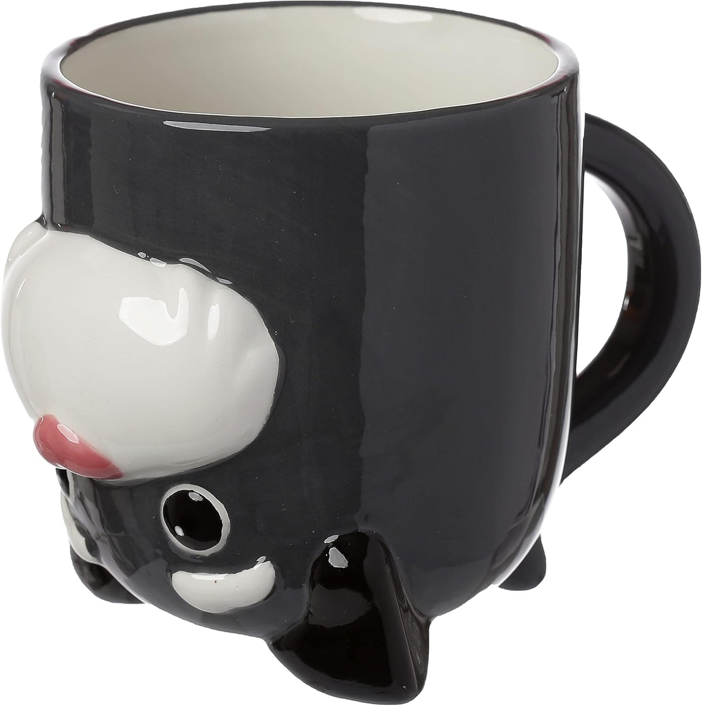 Dog Squad Upside Down Ceramic Shaped Mug