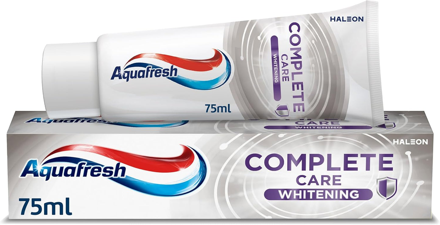 Aquafresh Complete Care Whitening Fluoride Toothpaste 75ML