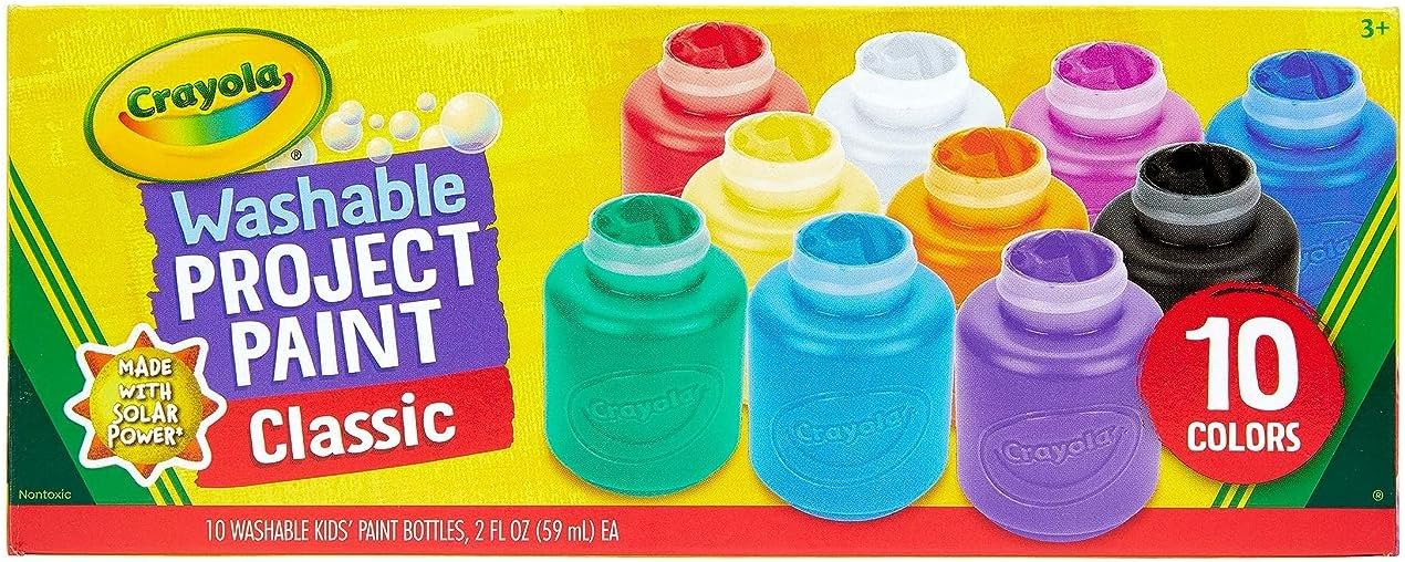CRAYOLA Washable Kids Paint Set 10pc