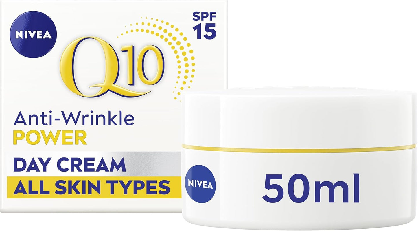 NIVEA Q10 Anti-Wrinkle Power SPF15 Firming Cream 50ML