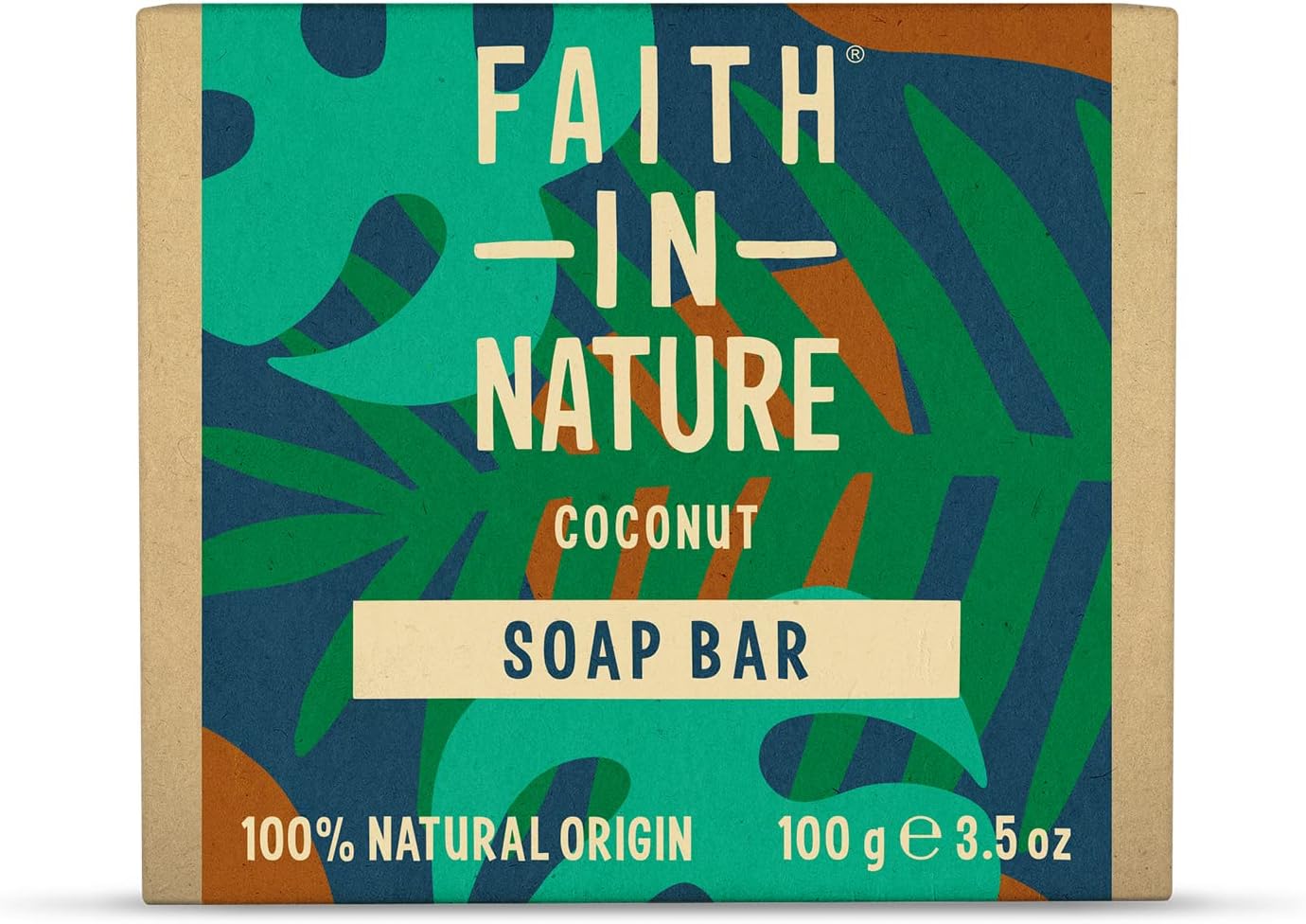 Faith In Nature Natural Coconut Hand Soap Bar 100g
